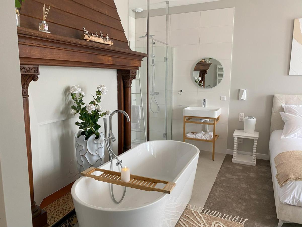 White House, Maison D'Hotes Villequier Bagian luar foto