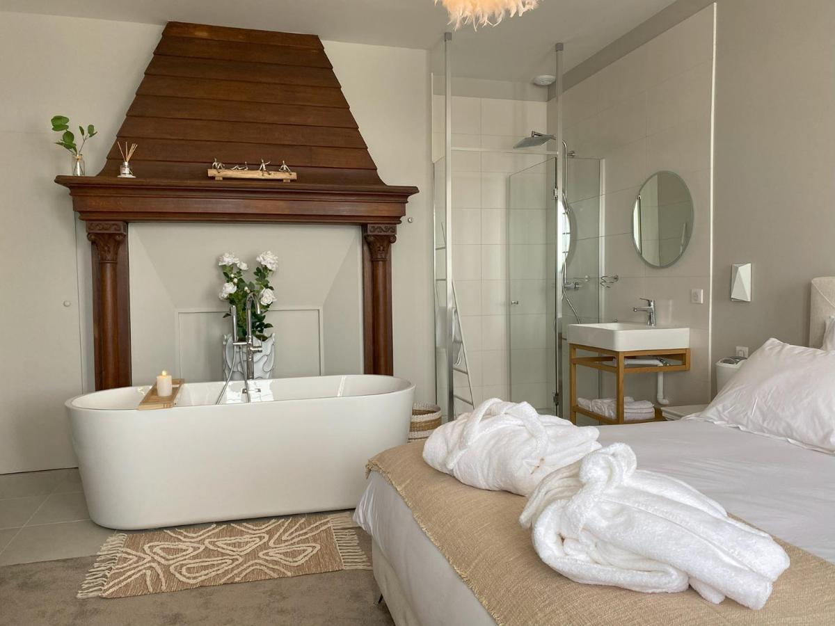 White House, Maison D'Hotes Villequier Bagian luar foto