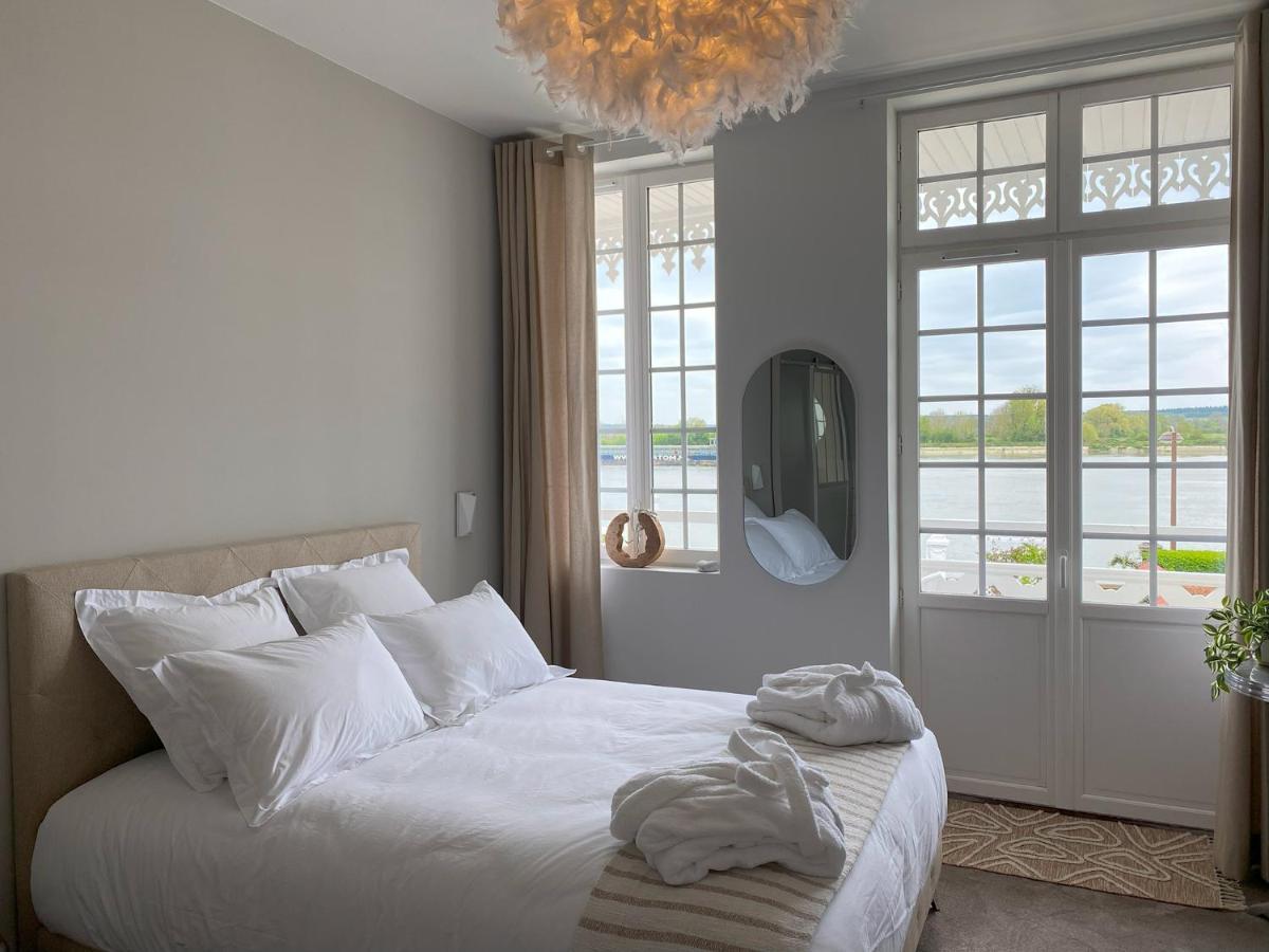White House, Maison D'Hotes Villequier Bagian luar foto